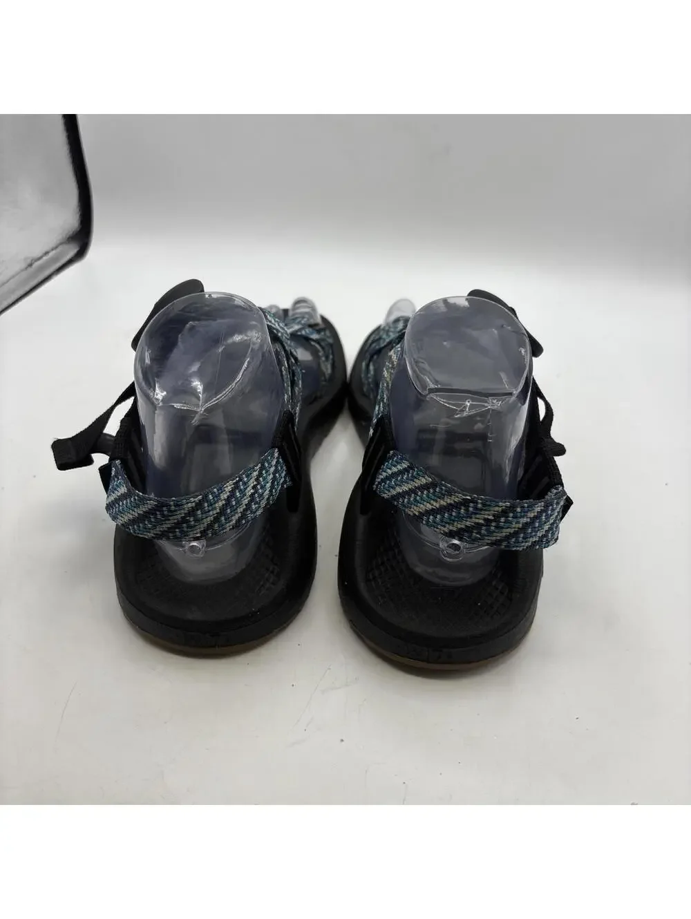 Chaco Blue Double Toe Loop Nylon Sandals Women's Sz 7 US J107232